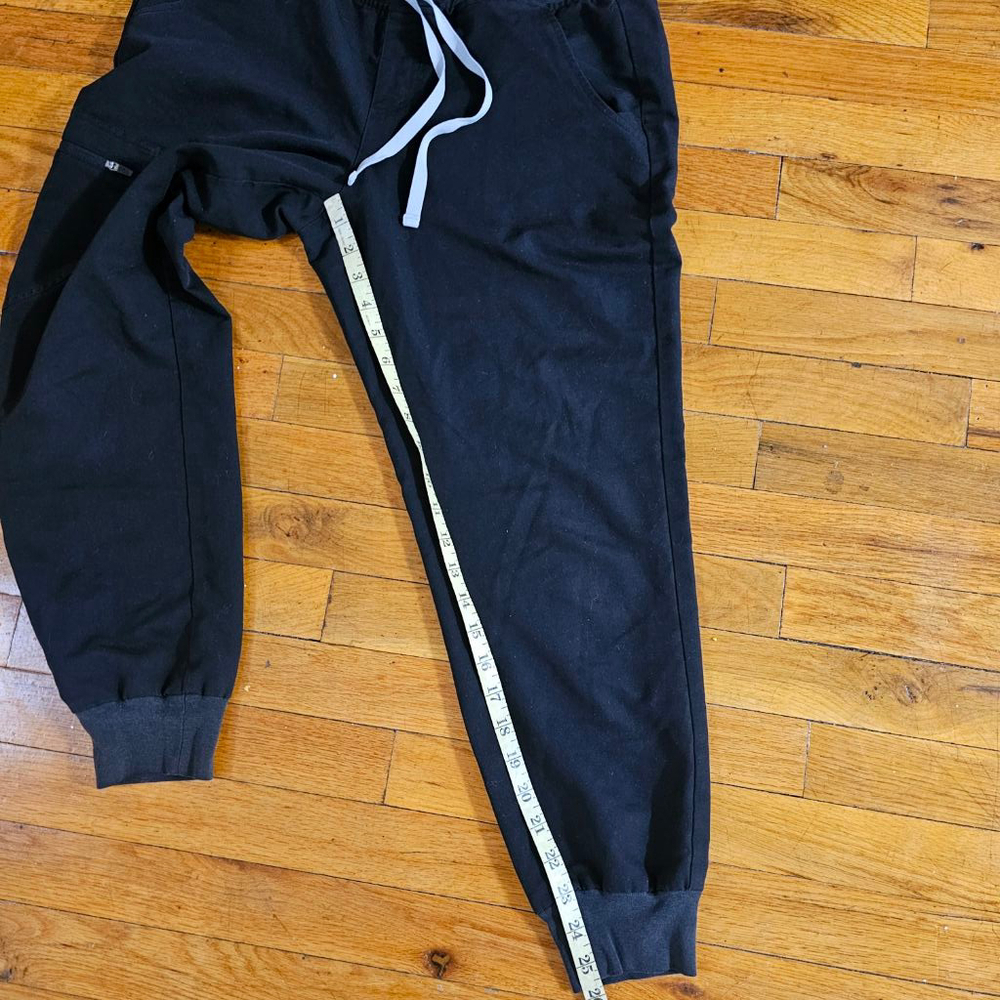 FIGS Technical Collection Jogger Pants Black Medium - Picture 6 of 10